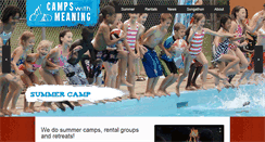 Desktop Screenshot of campswithmeaning.org